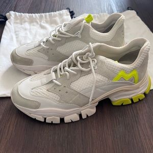 Moncler shoes with dust bags mens size 10